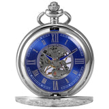 Men's Mechanical Steampunk Marine Collection Pocket Watches - 3 Colors-Watches-Gentleman.Clothing