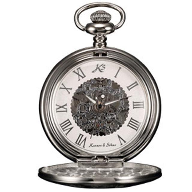 Men's Mechanical Vintage Collection Pocket Watches - 3 Colors