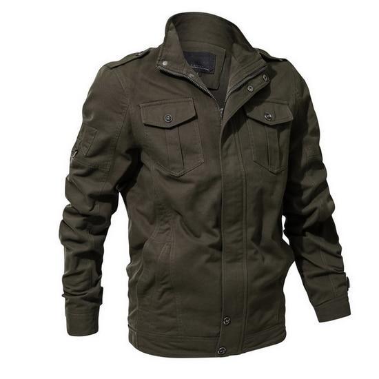 Men's Military Style Jacket - 3 colors