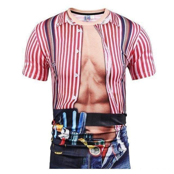 Men's Plumber T-Shirt - Multiple Sizes-tshirt-Gentleman.Clothing