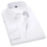 Men's White Dress Shirt-Shirt-Gentleman.Clothing