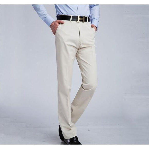 white dress pants mens slim fit Men's White Slim Fit Dress Pants