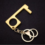 Multi-functional Door Opener No-Contact Key Chain Tool-Key Chains-Gentleman.Clothing