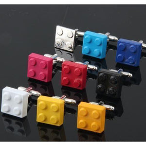 Muti-Color Cube Collection Cufflinks - 8 Colors-Cufflinks-Gentleman.Clothing