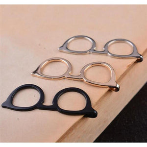 Nerdy Spectacles Collection Tie Bars/Clips - 3 Colors-Tie Clips-Gentleman.Clothing