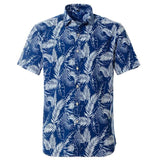 Ocean Palm Hawaiian Cotton Short Sleeve Shirt-Shirt-Gentleman.Clothing