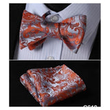 Paisley Bow Ties & Handkerchiefs Collection - Multiple Styles-Bowties-Gentleman.Clothing