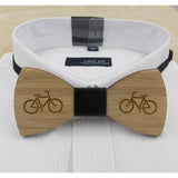 Party Collection #3 Wooden Bow Ties - 4 Styles-Bowties-Gentleman.Clothing