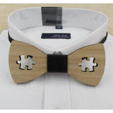 Party Collection #4 Wooden Bow Ties - 4 Styles-Bowties-Gentleman.Clothing