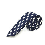 Patriotic Stars USA Collection Skinny Ties - 4 Colors & Styles-Skinny Ties-Gentleman.Clothing