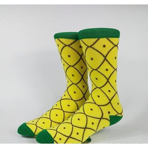Pineapple Fruit Socks-Socks-Gentleman.Clothing