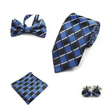 Plaid Silk Collection Sets - 19 Colors & Styles-Sets-Gentleman.Clothing