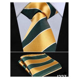 Plaid Wide Neckties & Handkerchiefs Collection - Multiple Styles-Neckties-Gentleman.Clothing
