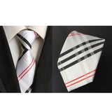 Plaid/Polka Collection Wide Neckties - 18 Colors & Styles-Neckties-Gentleman.Clothing