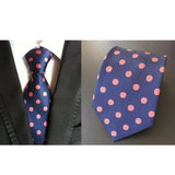Plaid/Polka Collection Wide Neckties - 18 Colors & Styles-Neckties-Gentleman.Clothing