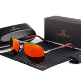 Polarized Aluminum Framed Luxury Sunglasses Collection - 6 Colors-Glasses-Gentleman.Clothing