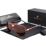 Polarized Aluminum Framed Luxury Sunglasses Collection - 6 Colors-Glasses-Gentleman.Clothing