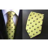 Polka Dot Collection Wide Neckties - 8 Colors-Neckties-Gentleman.Clothing