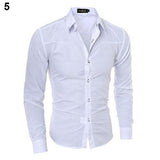 Replacement New Argyle luxury men's top Formal Social Business Style Slim Soft Comfort Long Sleeve Casual Dress Tops Gift For Men Clothing-Gentleman.Clothing