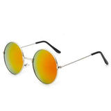 Round Retro Mirror Collection Sunglasses - 15 Colors-Glasses-Gentleman.Clothing