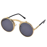 Round Vintage Sunglasses Collection - 2 Colors-Glasses-Gentleman.Clothing