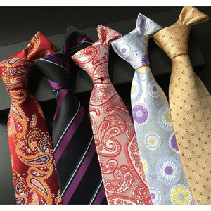 Roy's Signature Collection Wide Neckties - 19 Colors & Styles-Neckties-Gentleman.Clothing