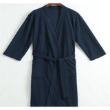 Short Waffle Collection Bath Robes - 2 Colors & Multiple Sizes-Bathrobes-Gentleman.Clothing