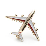 Silver Airplane Brooches - 2 Colors-Brooches-Gentleman.Clothing