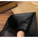 Slim Genuine Leather Collection Wallets - 2 Colors-Wallets-Gentleman.Clothing