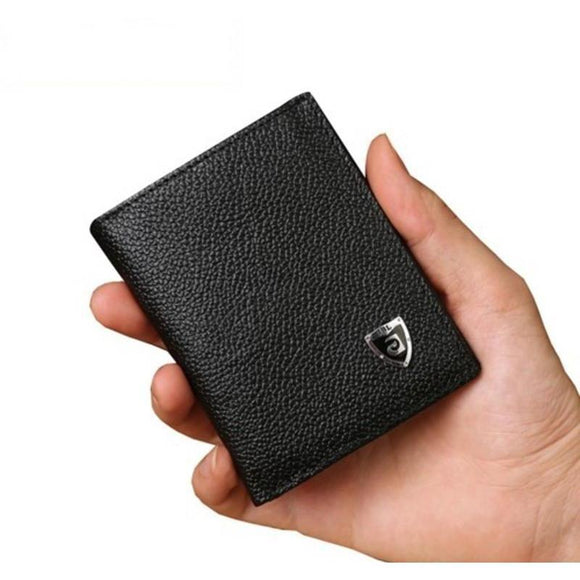 Slim Genuine Leather Collection Wallets - 2 Colors-Wallets-Gentleman.Clothing