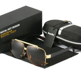 Squared Retro Sunglasses Collection - 2 Colors-Glasses-Gentleman.Clothing