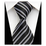 Striped Collection Wide Neckties - 15 Colors & Styles-Neckties-Gentleman.Clothing