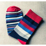 Stripey Casual Collection Socks - 5 Colors-Socks-Gentleman.Clothing