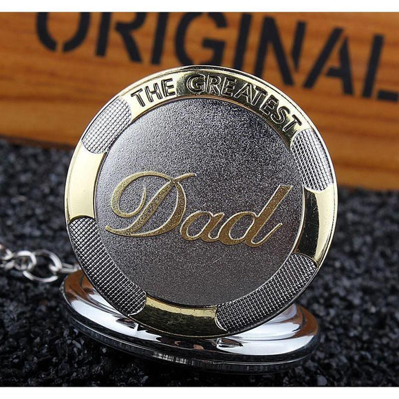 The Greatest Dad Pocket Watch-Watches-Gentleman.Clothing