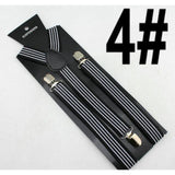 Thin Stripes Collection Suspenders - 5 Colors-Suspenders-Gentleman.Clothing