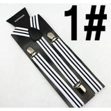 Thin Stripes Collection Suspenders - 5 Colors-Suspenders-Gentleman.Clothing