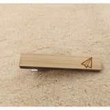 Trendy Icon Collection Wooden Tie Bars/Clips - 7 Styles-Tie Clips-Gentleman.Clothing