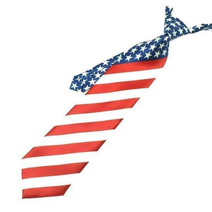 USA Stripes Wide Necktie-Neckties-Gentleman.Clothing