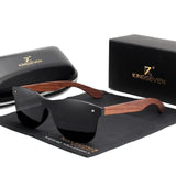 Wooden Polarized Sunglasses Collection - 4 Colors-Glasses-Gentleman.Clothing