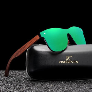 Wooden Polarized Sunglasses Collection - 4 Colors-Glasses-Gentleman.Clothing