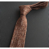 Woven Wool Collection Skinny Ties - 15 Colors & Styles-Skinny Ties-Gentleman.Clothing