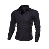 slim fit striped shirt replacement-Gentleman.Clothing