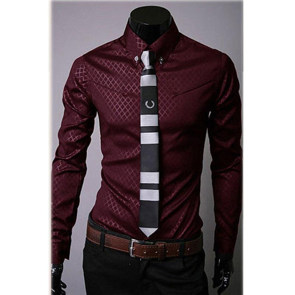 slim fit striped shirt replacement-Gentleman.Clothing